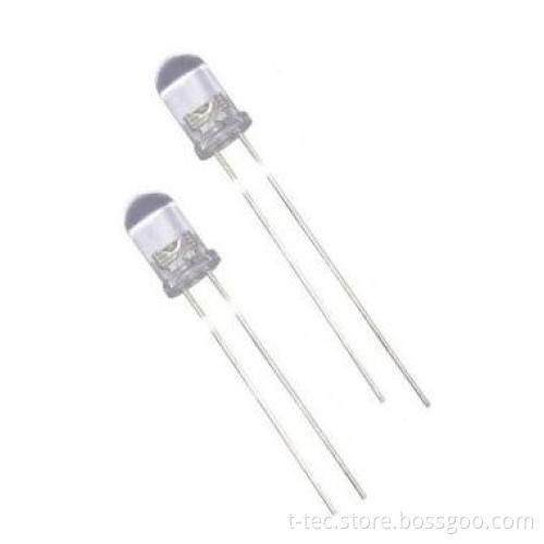 Special Wavelength LED Manufacturer - 5mm UVA LEDs (320nm-390nm) Through Hole for Sensors